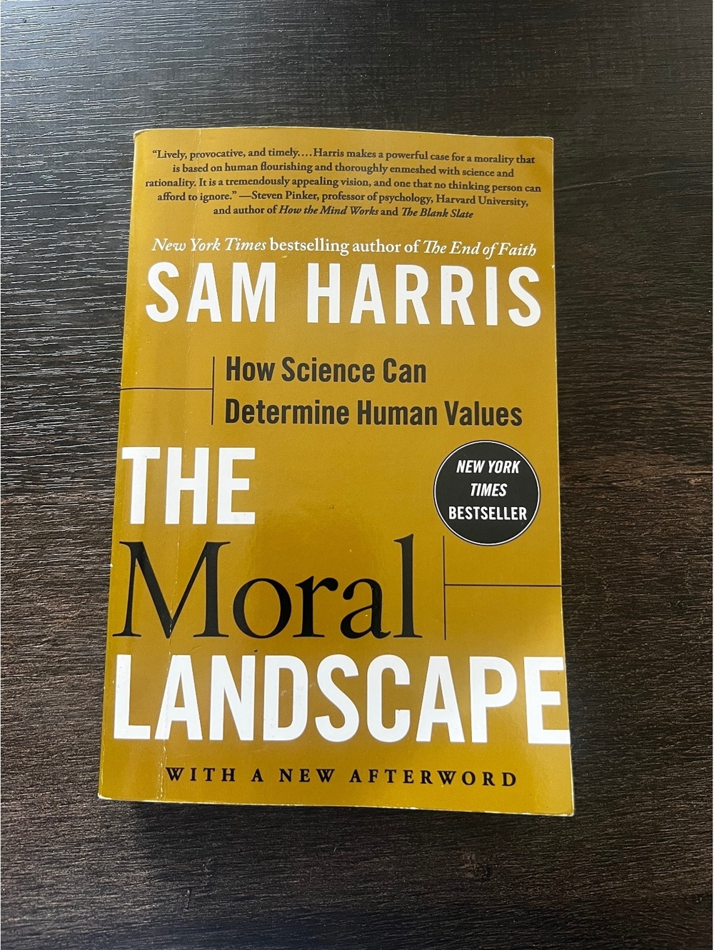 The Moral Landscape by Sam Harris Paperback 2011 Science Philosophy Ethics